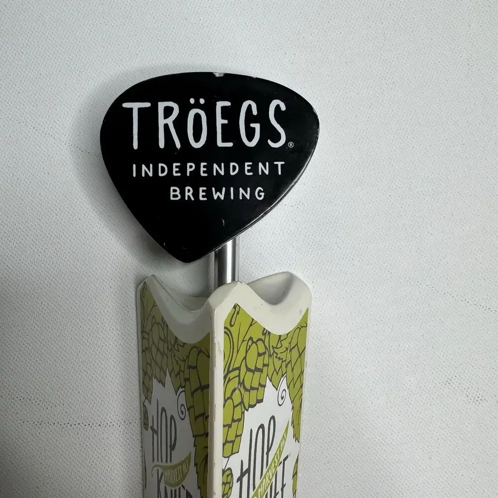 Troegs Hop Knife Harvest Ale Beer Tap Handle Independent Brewing Brewery